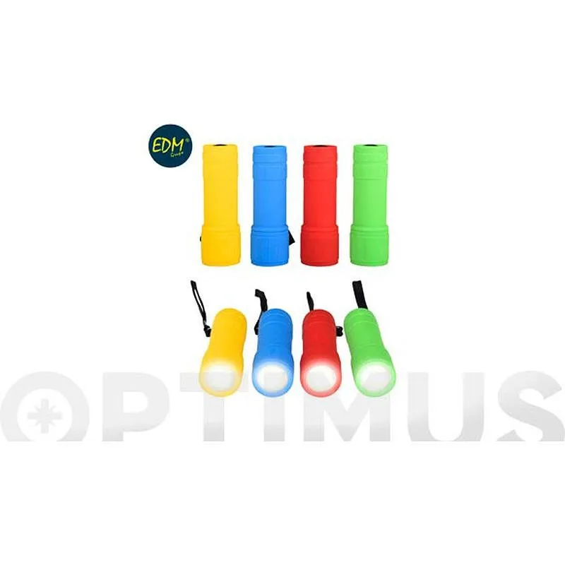 Compra MINI LINTERNA LED 3W 90 LM 3XAAA INCLUIDAS EDM 36399 al mejor precio