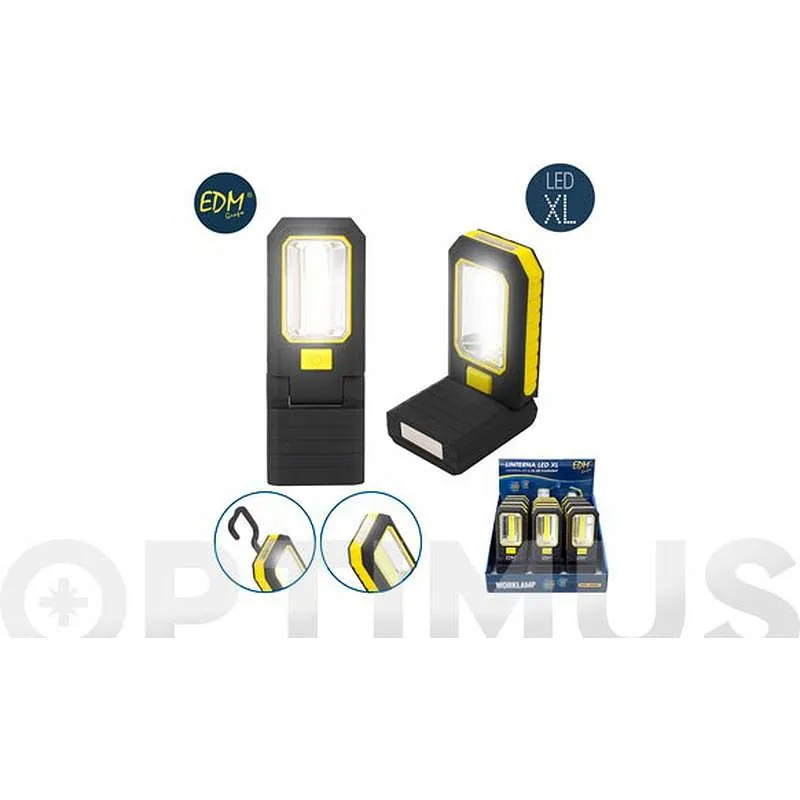 Compra LINTERNA LED XL 3 150LM 3XAAA INCLUIDAS EDM 36387 al mejor precio