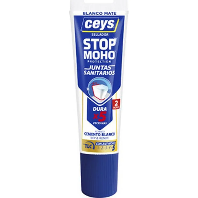 Compra SELLADOR JUNTAS SANITARIOS 125 ML BLANCO CEYS 505612 al mejor precio