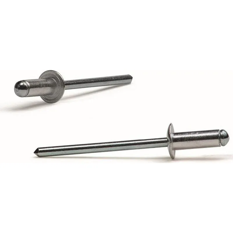 Compra REMACHE ESTANDAR CABEZA ALOMADA diametro 4,0 X 10 MM, ALUMINIO/ACERO 500 UDS BRALO 01010004010 al mejor precio