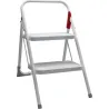 Compra TABURETE PLEGABLE 2 PELDAÑOS HOMOLOGADO M/10 2 PELDAÑOS BLANCO ROLSER MET003 BLANCO al mejor precio