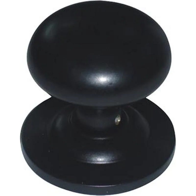 Compra POMO PUERTA FIJO 70 MM LISO NEGRO MICEL 10009 NE/11092 al mejor precio