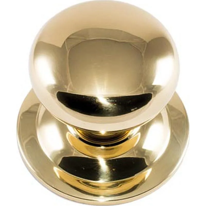 Compra POMO PUERTA FIJO 70 MM LISO LATON MICEL 10009 al mejor precio