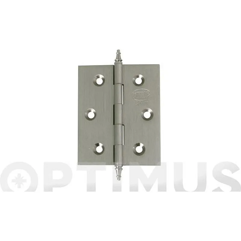 Compra BISAGRA CON REMATE MOD.1003 60 X 40 MM LATON CROMO MATE AMIG 7266 al mejor precio