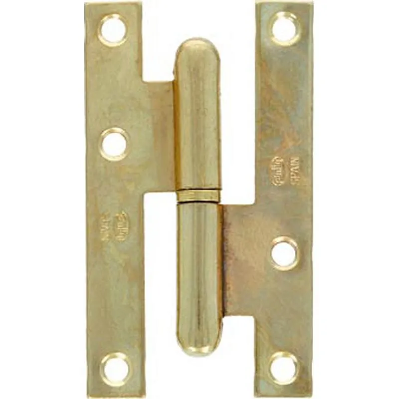 Compra PERNIO 403 CANTO CUADRADO, SIN REMATE 95 X 52 X 2 MM LATONADO DERECHA AMIG 2566 al mejor precio