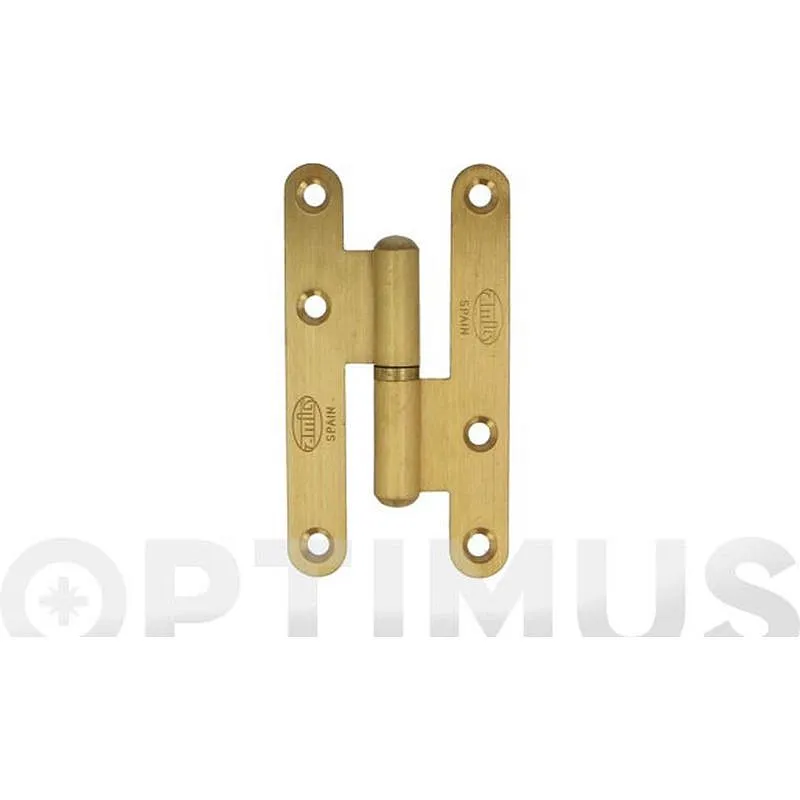 Compra PERNIO 405 CANTO REDONDO, SIN REMATE 95 X 52 X2,3 MM LATON MATE DERECHA AMIG 2535 al mejor precio