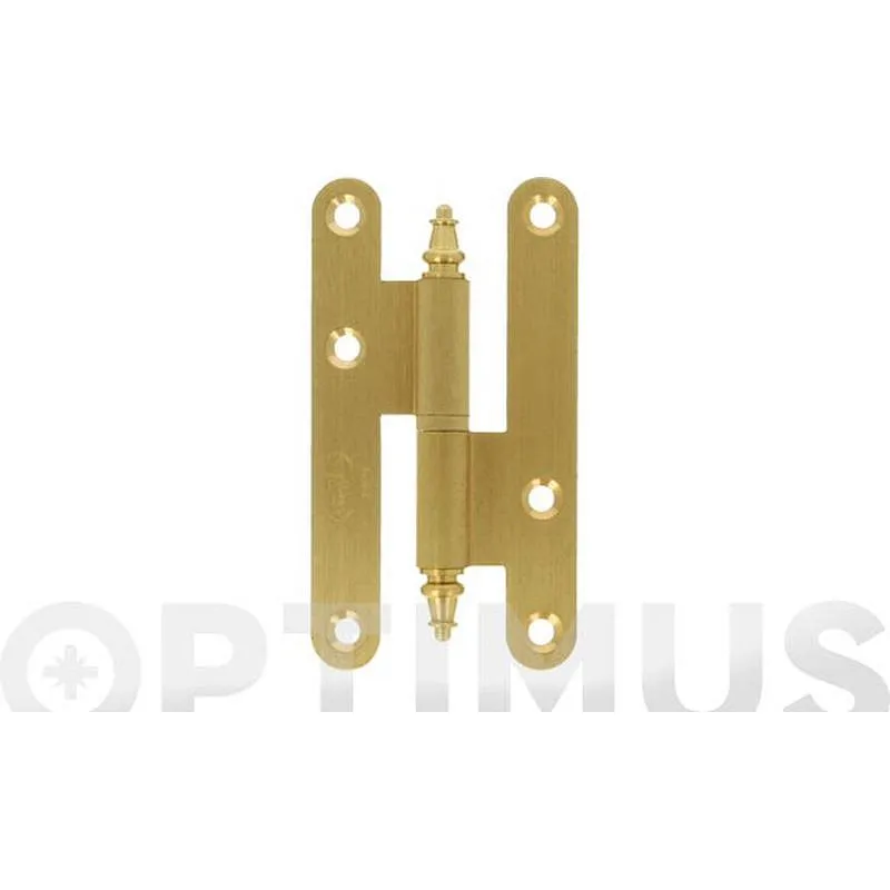 Compra PERNIO 407 CANTO REDONDO, CON REMATE 100 X 58 X 2,3 MM LATON MATE IZQUIERDA AMIG 2619 al mejor precio