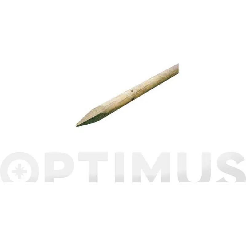 Compra POSTE MADERA REDONDO CON PUNTA diametro 6 X 150 CM FOREST 345 al mejor precio