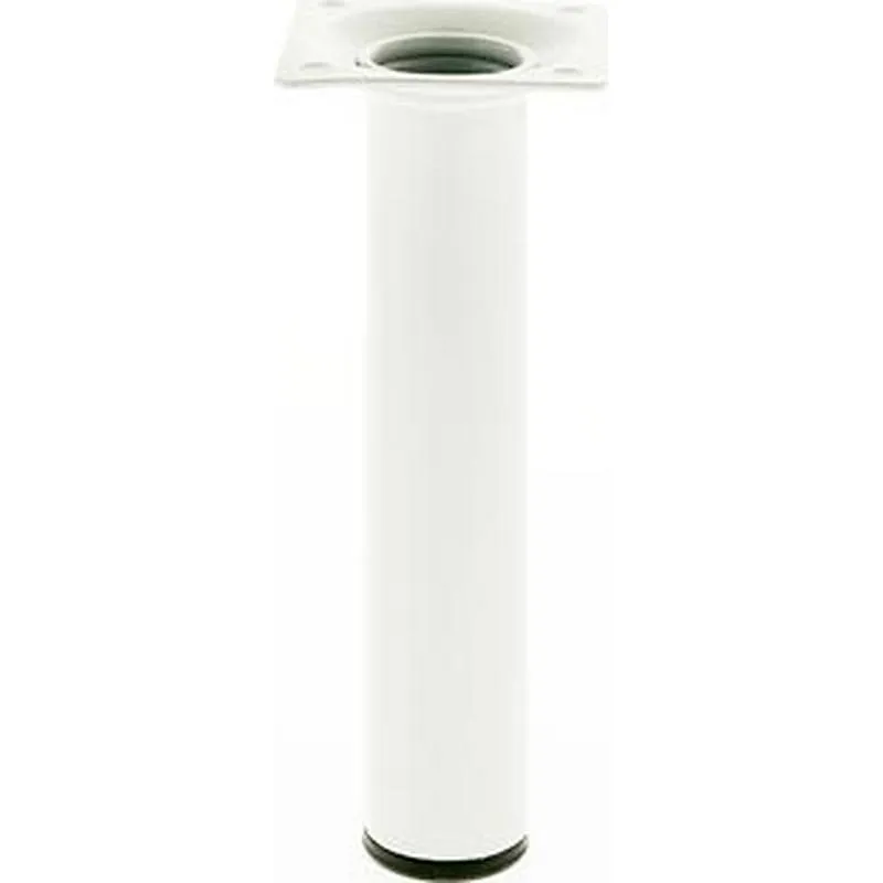 Compra PATA PARA MESA REDONDA ACERO MODELO 4 diametro 30 X 100 MM BLANCA AMIG 21744 al mejor precio