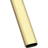 Compra TUBO ARMARIO OVALADO ALUMINIO MODELO 1 30 X 15 X 1,4 MM X 2 M ORO AMIG 18442 al mejor precio