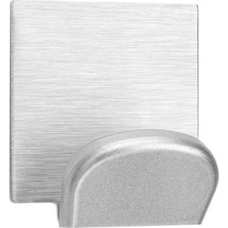 Compra COLGADOR ADHESIVO 1 GANCHO ACERO INOXIDABLE CROMO MATE 2 UNIDADES INOFIX 2078-7- al mejor precio