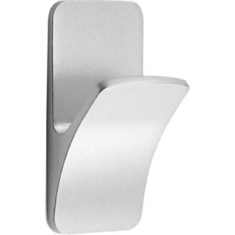 Compra COLGADOR ADHESIVO 1 GANCHO PLASTICO CROMO MATE INOFIX 2191-7- al mejor precio