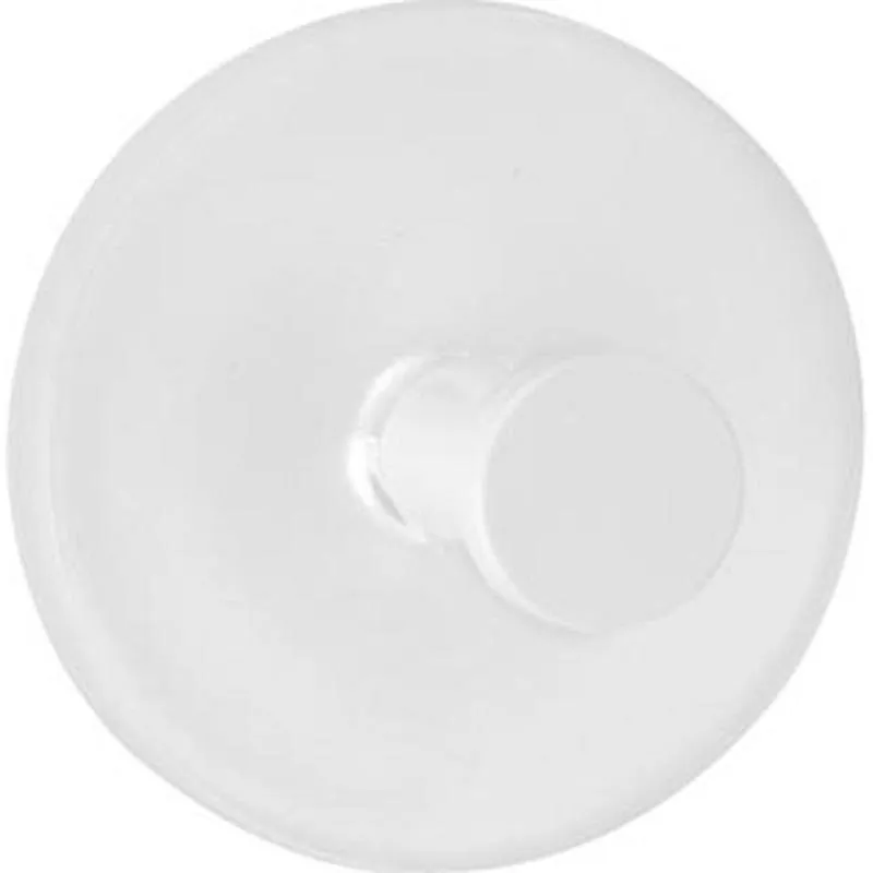 Compra COLGADOR ADHESIVO 1 GANCHO PLASTICO BLANCO 22 UNIDADES INOFIX 2311-2- al mejor precio