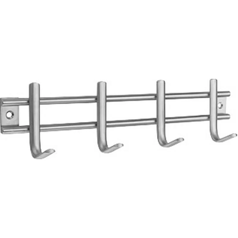 Compra COLGADOR CON TORNILLOS 4 GANCHOS ACERO INOXIDABLE INOFIX 3717-1- al mejor precio