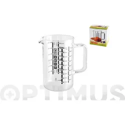 JARRA MEDIDORA VIDRIO 0,6 L...
