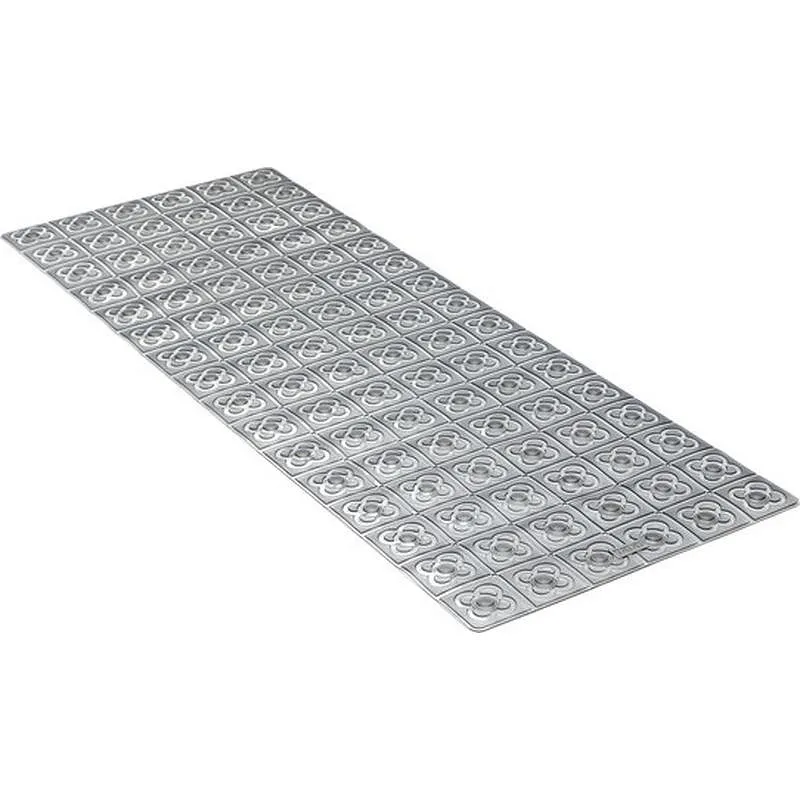 Compra ALFOMBRA DE BAÑO 96X36 CM ANTIDESLIZANTE BCN CON VENTOSAS ANTRACITA TATAY 5511806 al mejor precio