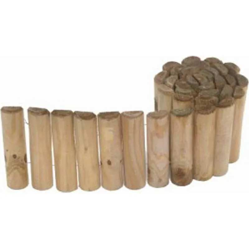 Compra BORDURA ENRROLLABLE DE MADERA SILOUX 15 X 150 X diametro 5 CM FOREST 13 al mejor precio
