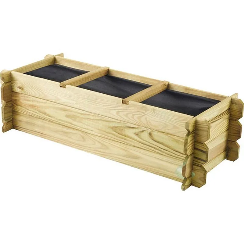 Compra HUERTO URBANO MADERA BASIL 140X60XH 40 CM FOREST 3229 al mejor precio