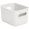 Compra CESTA ORDENACION BAOBAB S BLANCA 12,8 X 16,7 X 10 CM TATAY 7010101 al mejor precio