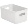 Compra CESTA ORDENACION BAOBAB M BLANCA 18,1 X 27,2 X 13 CM TATAY 7010201 al mejor precio