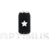 Compra LATA ISOTERMICA NEGRA ESTRELLA PLATA 280 ML YOKO 1378 al mejor precio