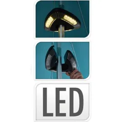 Compra LUZ LED PARA MASTIL DE PARASOL 38-48MM TRIANGULAR 19CM IMPORT DT2100110 al mejor precio