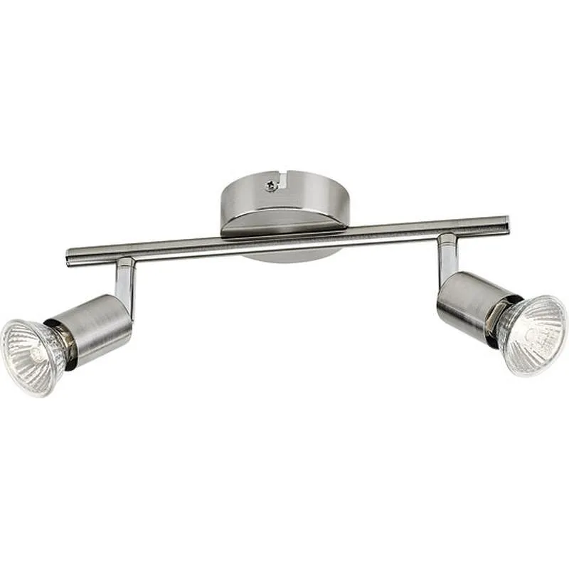 Compra FOCO LIMBALI GU10 2 X 50 W MAX 2 FOCOS NIQUEL PHILIPS 5030217E7 al mejor precio