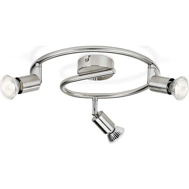 Compra FOCO LIMBALI GU10 3 X 50 W MAX 3 FOCOS NIQUEL PHILIPS 5030317E7 al mejor precio