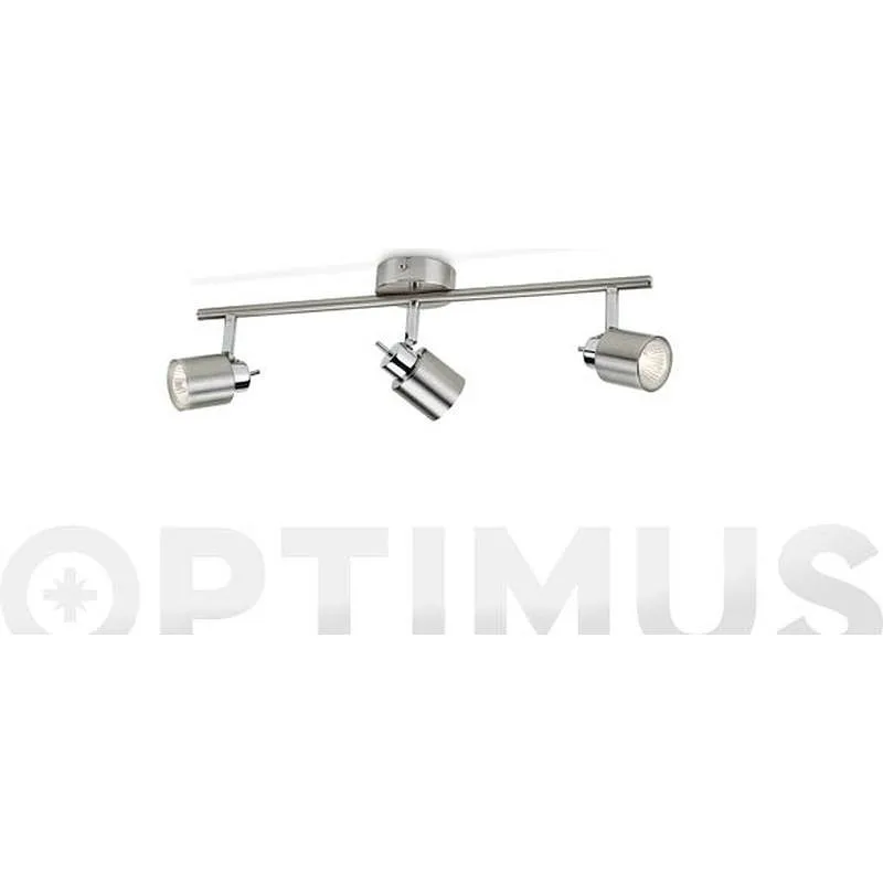 Compra FOCO MERANTI GU10 3 X 35 W MAX 3 FOCOS NIQUEL PHILIPS 5031317E7 al mejor precio