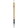 Compra TENEDOR BARBACOA INOX MANGO MADERA 46 CM IMPORT YL7900610 al mejor precio