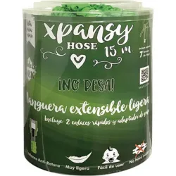MANGUERA EXTENSIBLE XPANSY HOSE diametro 12 MM HASTA 7,5 M CON ACCESORIOS AQUA CONTROL C2607A