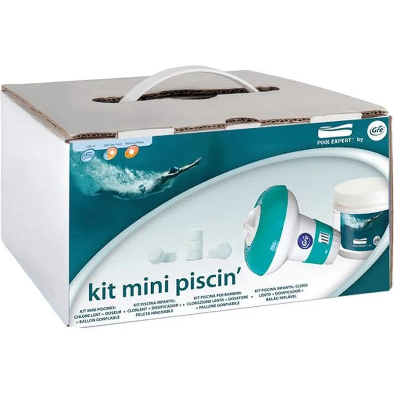 Compra CLORO LENTO KIT PISCINA HASTA 5 M³ GRE 76053 al mejor precio