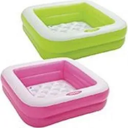 Compra PISCINA HICHABLE INFANTIL BEBE 85X85X23CM INTEX 57101 al mejor precio