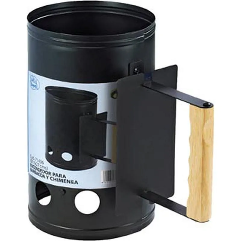 Compra CHIMENEA ENCENDIDO BARBACOA METALICO diametro 17 CM 27 CM IMEX EL ZORRO 71436 al mejor precio