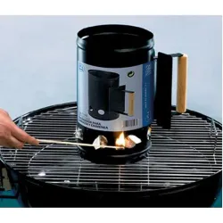 Compra CHIMENEA ENCENDIDO BARBACOA METALICO diametro 17 CM 27 CM IMEX EL ZORRO 71436 al mejor precio