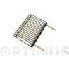 PARRILLA BARBACOA INOX 71X41 CM IMEX EL ZORRO 71621