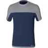 Compra CAMISETA STRETCH BICOLOR AZUL-GRIS TALLA XXL ISSALINE 8772-040-XXL al mejor precio