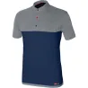 Compra POLO STRETCH BICOLOR AZUL-GRIS TALLA L ISSALINE 8774-040-L al mejor precio