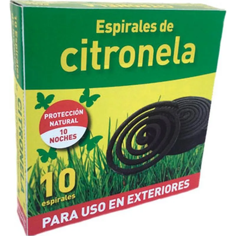 Compra ESPIRAL ANTIMOSQUITOS CON CITRONELA 10 UNIDADES ALAMPAT 359 al mejor precio