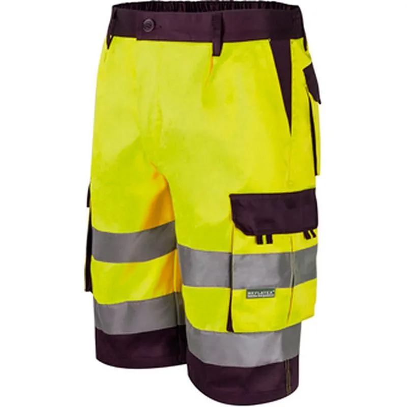 Compra BERMUDA ALTA VISIBILIDAD BICOLOR TALLA XXL VELILLA 303004 20/1 XXL al mejor precio