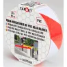 Compra CINTA ADHESIVA SEÑALIZACION REFLECTANTE 33 M X 50 MM BLANCA/ROJA TARGET CRBR3350 al mejor precio