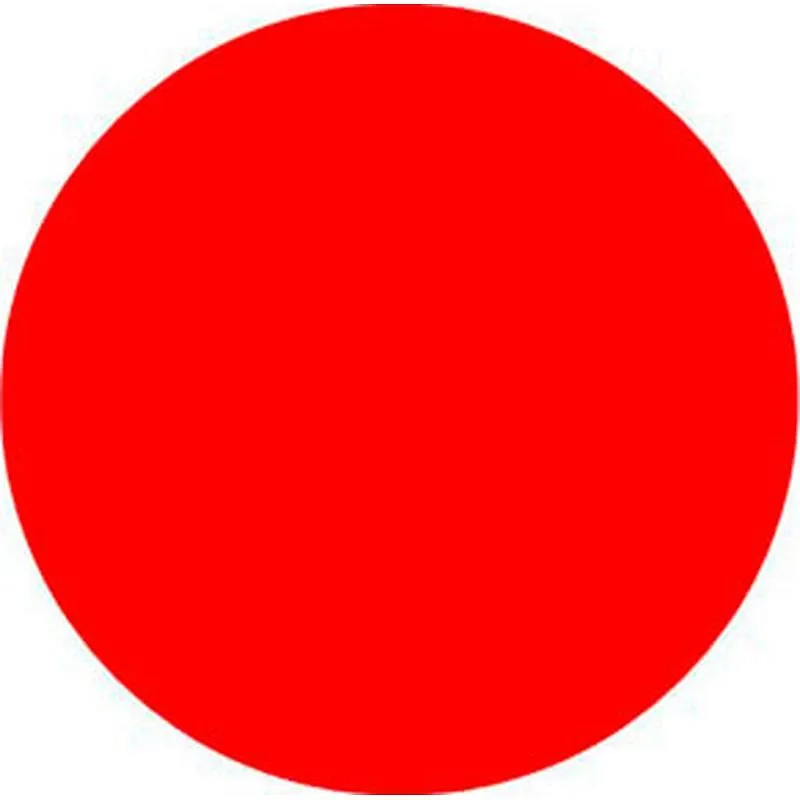 Compra SEÑAL VINILO ADHESIVO AVISADOR PUERTA CRISTAL diametro 100 MM ROJO NORMALUZ RD78101 al mejor precio