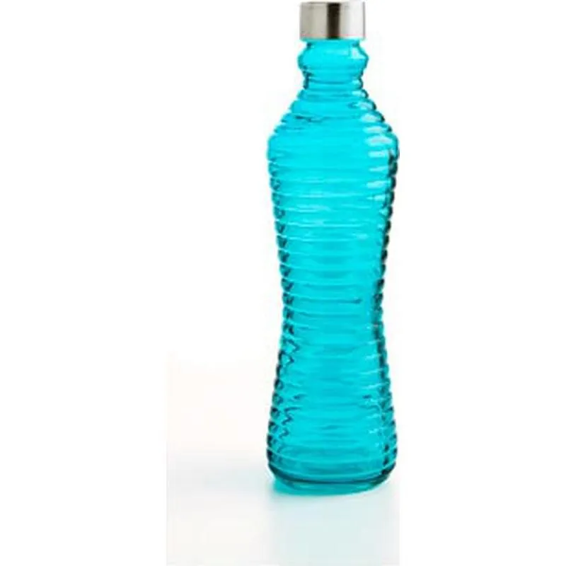 Compra BOTELLA CRISTAL 1 L AZUL TURQUESA QD 7522007 al mejor precio