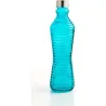 Compra BOTELLA CRISTAL 1 L AZUL TURQUESA QD 7522007 al mejor precio