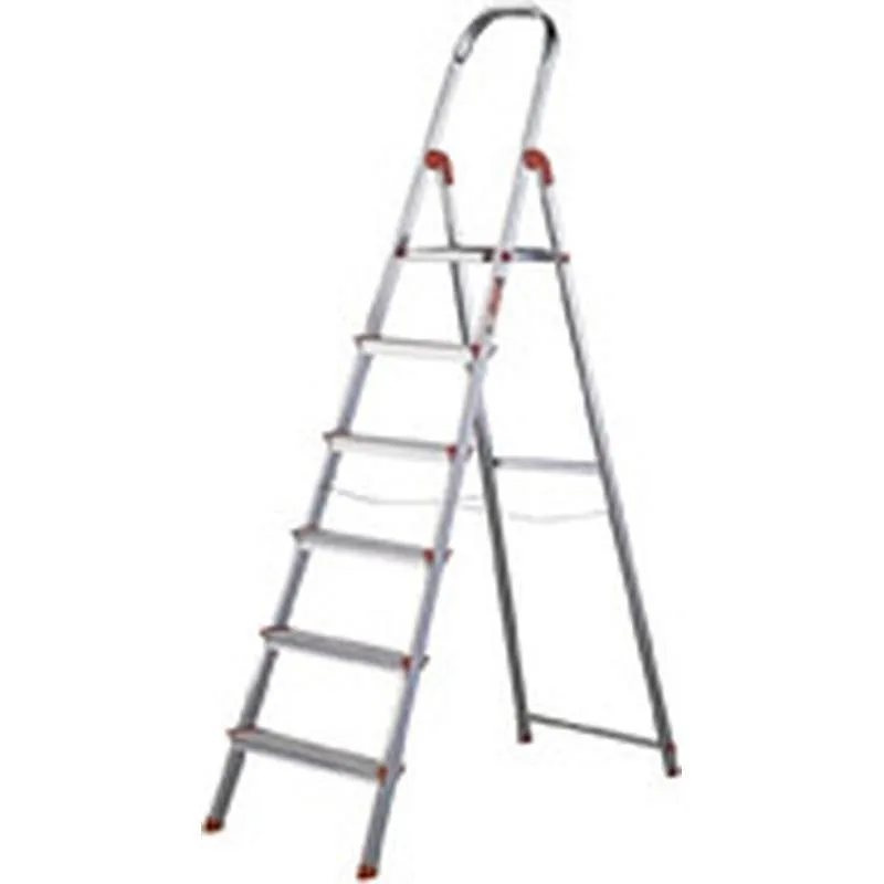 Compra ESCALERA ALUMINIO DOMESTICA UNICA 4 PELDAÑOS ROLSER UNI002 al mejor precio