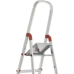Compra ESCALERA ALUMINIO DOMESTICA UNICA 4 PELDAÑOS ROLSER UNI002 al mejor precio