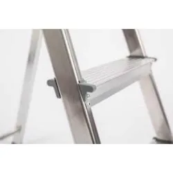 Compra ESCALERA ALUMINIO DOMESTICA UNICA 3 PELDAÑOS ROLSER UNI001 al mejor precio