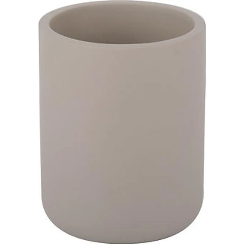 Compra VASO PORTACEPILLOS PUMP GRIS CLARO MATE KOOK TIME F051708 al mejor precio