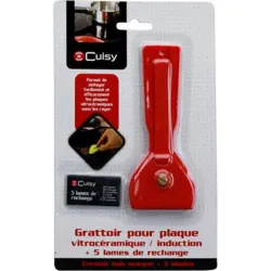 Compra RASQUETA VITROCERAMICA + 5 CUCHILLAS SURTIDOS EASY MAKE KB5691 al mejor precio