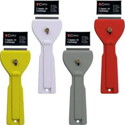 Compra RASQUETA VITROCERAMICA + 5 CUCHILLAS SURTIDOS EASY MAKE KB5691 al mejor precio